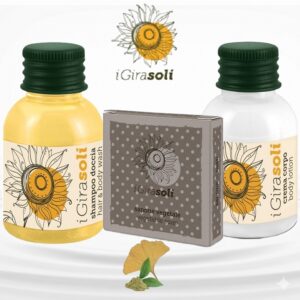 Pachet Cosmetice Hotel Girasoli - cu Gingko Biloba si Ceai Verde