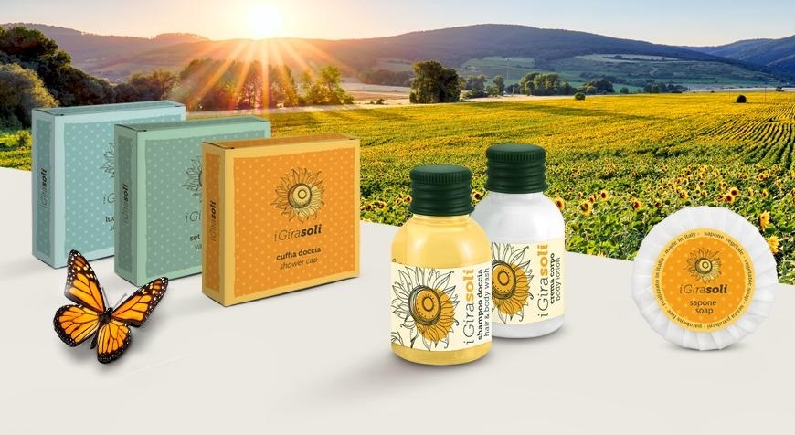 Cosmetice Hoteliere Girasoli - cu Gingko Biloba si Ceai Verde