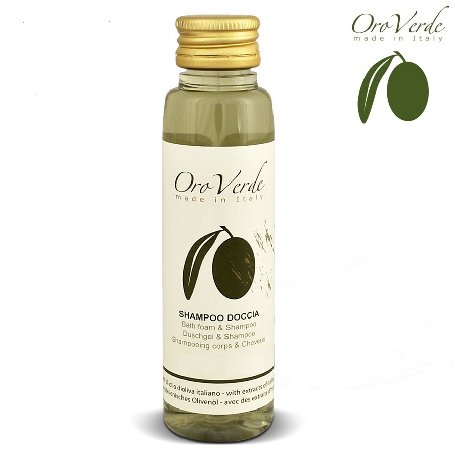 Sampon si gel de dus hotelier OroVerde 35 ml