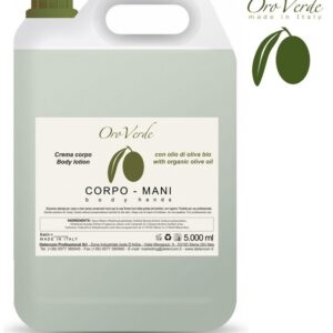 Crema de corp OroVerde cu Ulei de Masline, 5l