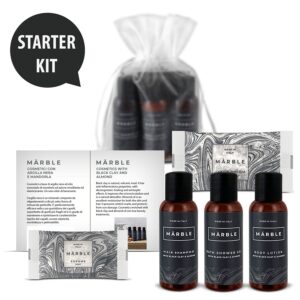 Starter kit Marble seturi cosmetice hotel