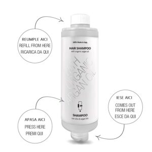 Sampon Easy cu Ulei de Argan, dispenser 300 ml