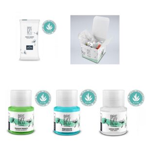 Starter Kit Breezy Blu - Set Cosmetice Hotel cu Aloe Vera