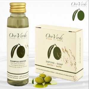 Pachet Oroverde 3 - Cosmetice Hotel. Cu Ulei de Masline