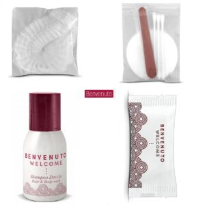 Starter Kit Benvenuto 2 Set Cosmetice Hotel