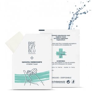 Servetel igienizant cu alcool in plic