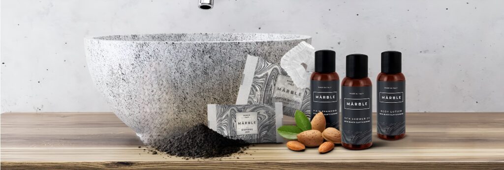 Marble – Cosmetice cu Argila Neagra si Ulei de Migdale