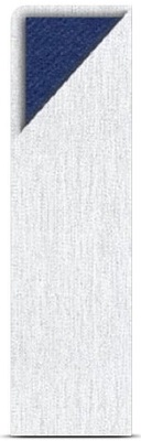 Plic tacamuri slim alb cu servetel airlaid