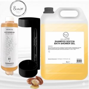 Pachet Gel Dus Easy -Bidon Dispenser Suport