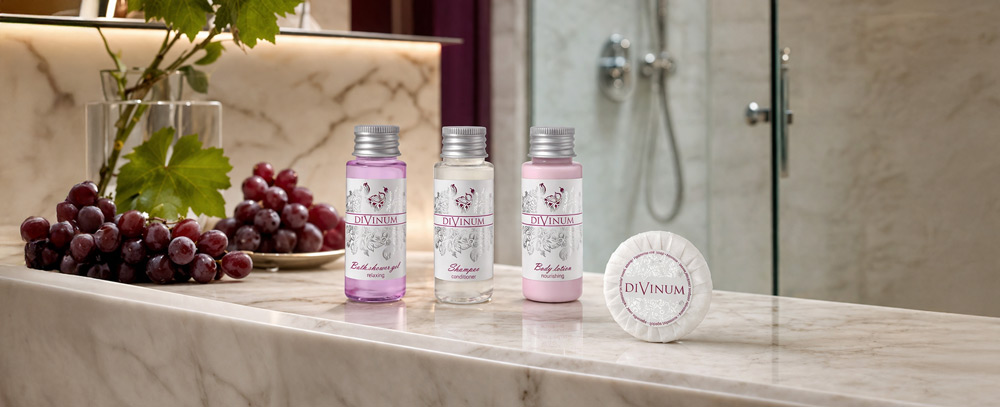 Cosmetice Hoteliere DIVINUM - cu Extracte de Struguri